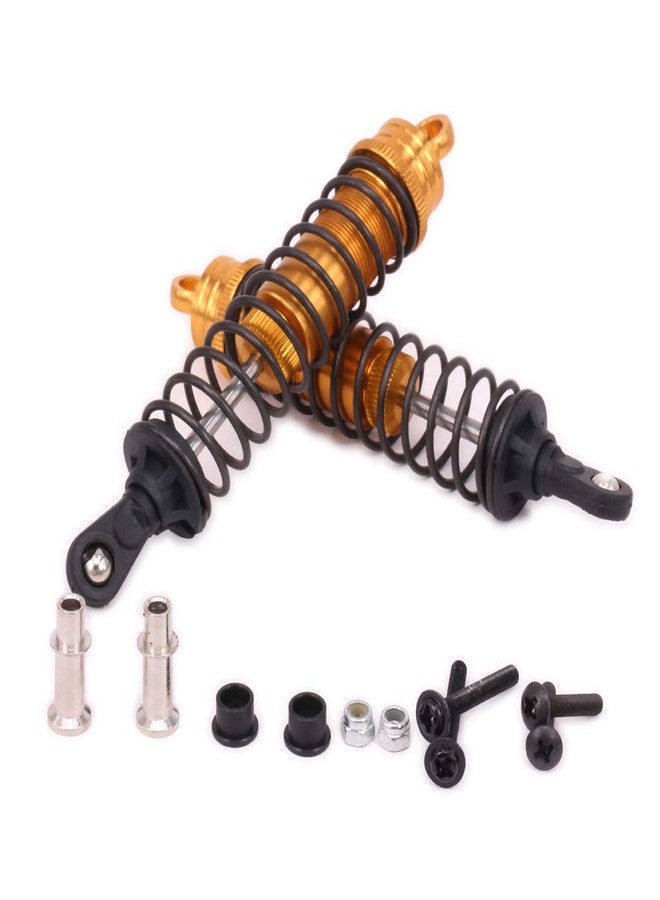 HobbyCrawler Aluminum Shock Absorber Damper 122mm Oil Filled Adjustable for 1/8 Buggy Truck HPI HSP Losi Axial Tamiya RC Car Upgraded Hop-Up Parts(yellow) - Image 4